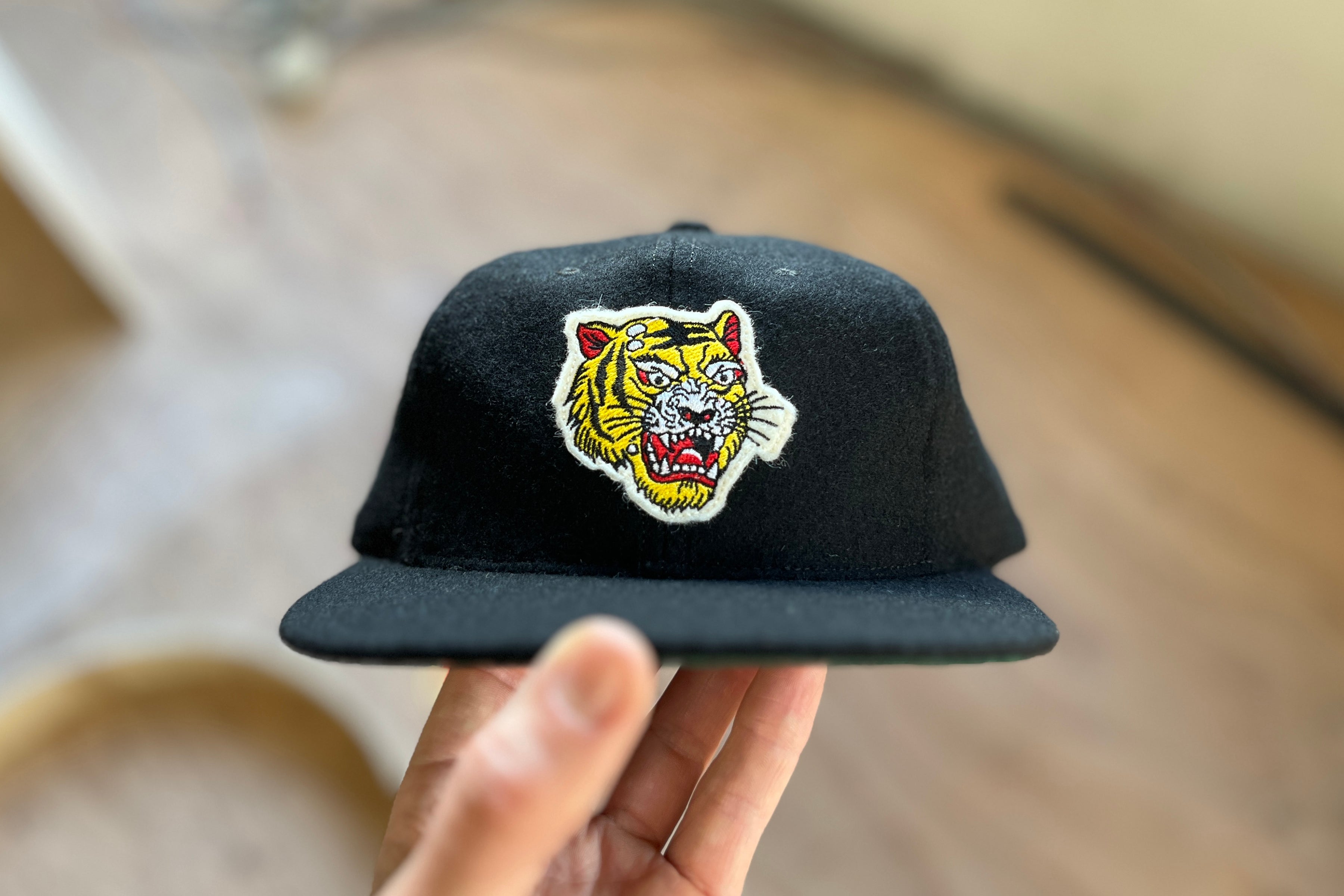 TIGER HEAD BALLCAP by Ebbets Field - DROP TWO