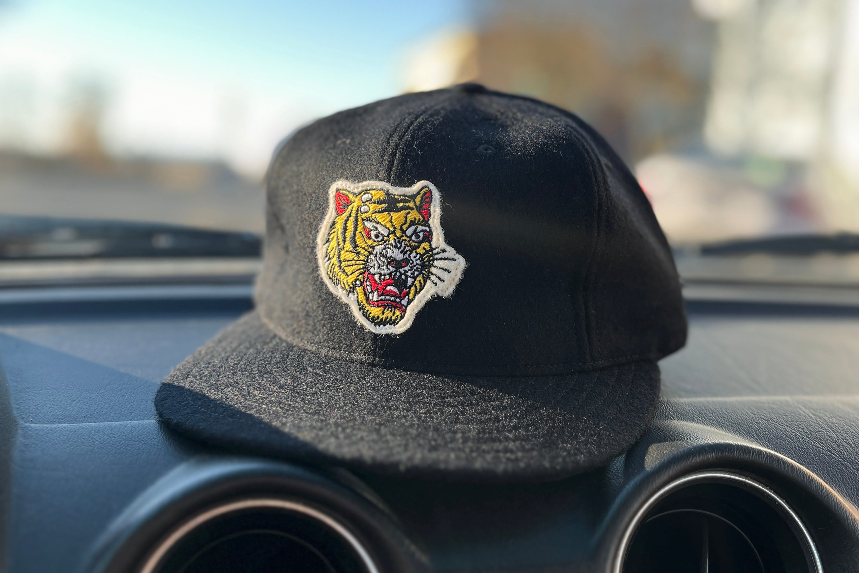 TIGER HEAD BALLCAP by Ebbets Field - DROP TWO