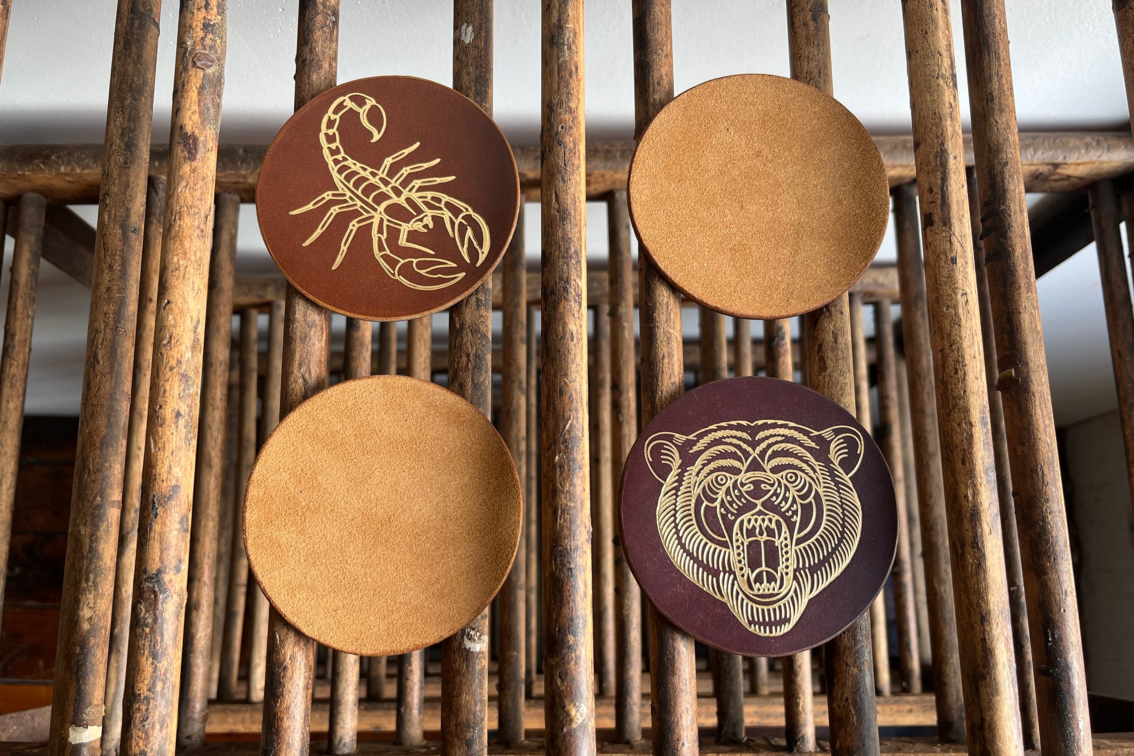 ALL-LEATHER COASTERS - FINAL RUN