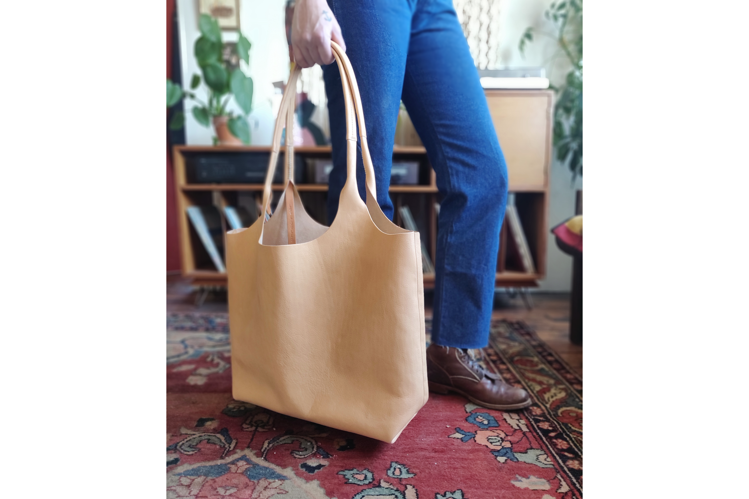 B.A. All-Leather Tote