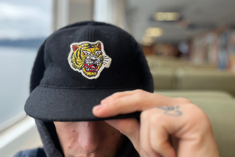 TIGER HEAD BALLCAP by Ebbets Field - DROP TWO