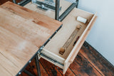 CUSTOM SIZING CHAIR w/ matching stool