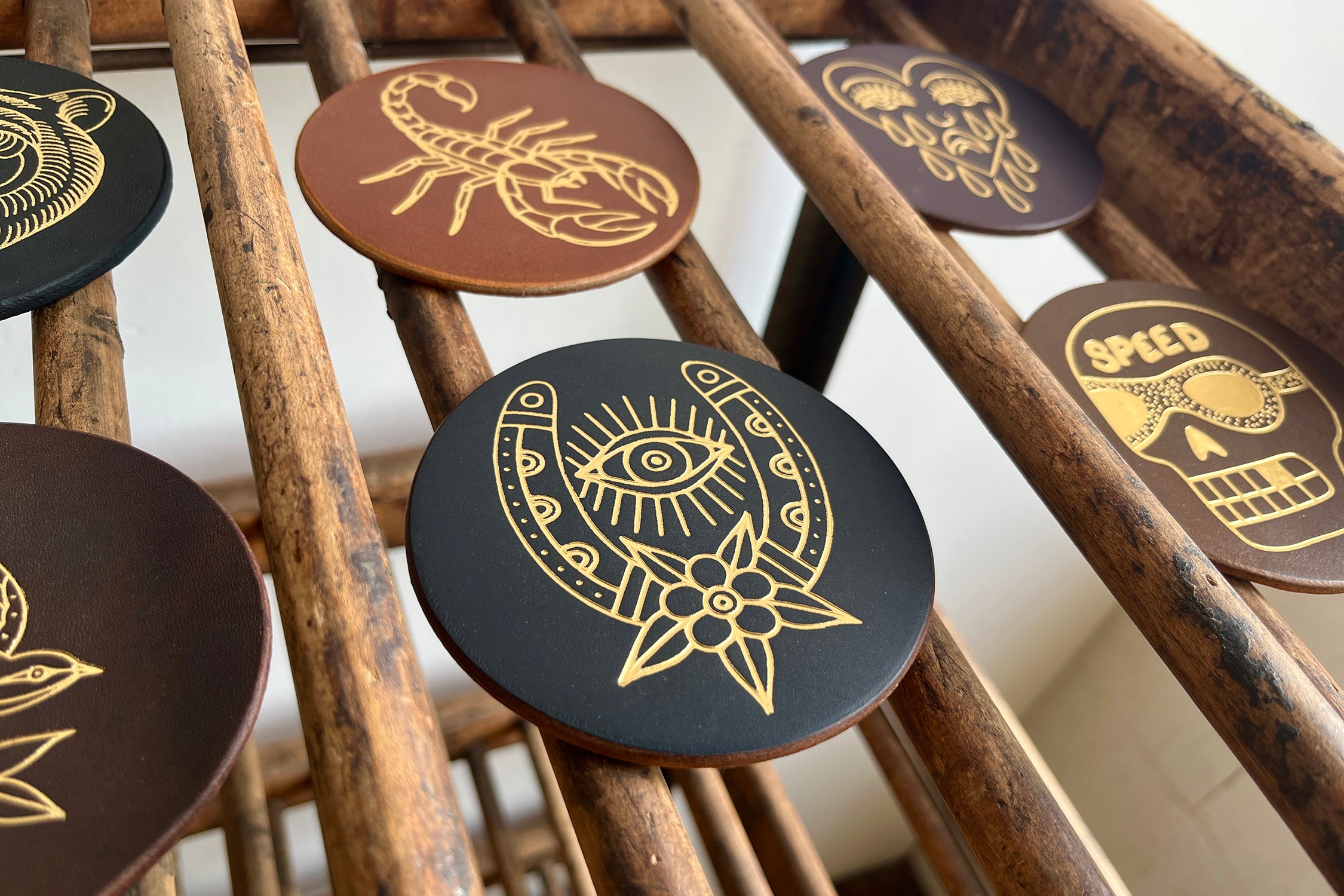 ALL-LEATHER COASTERS - FINAL RUN