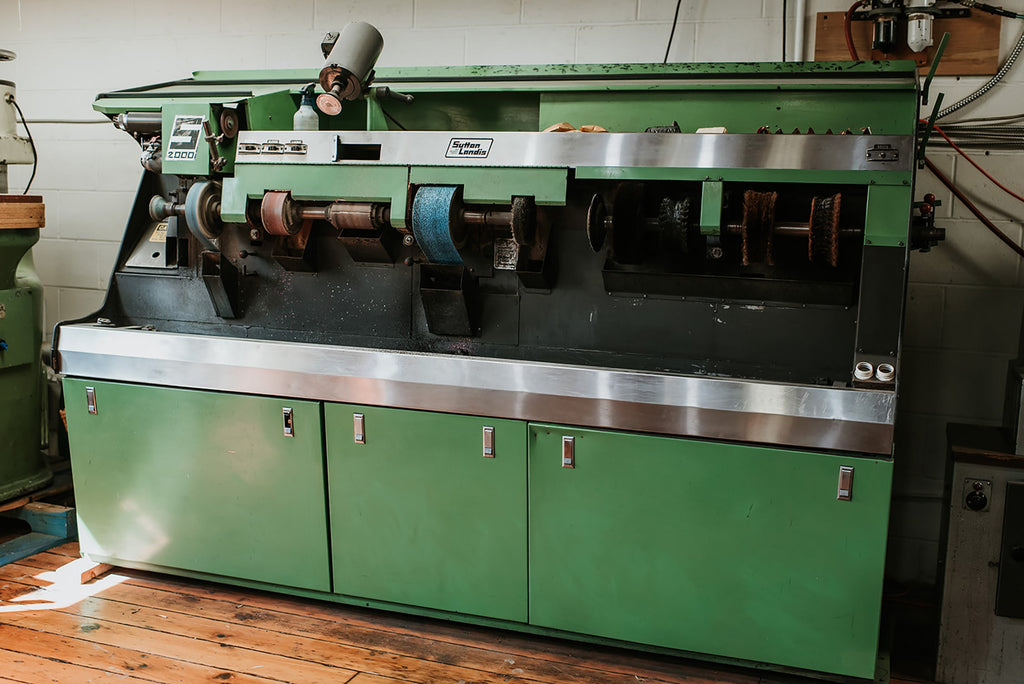INDUSTRIAL SHOE FINISHER Sutton Landis 2000 Love Jules Leather