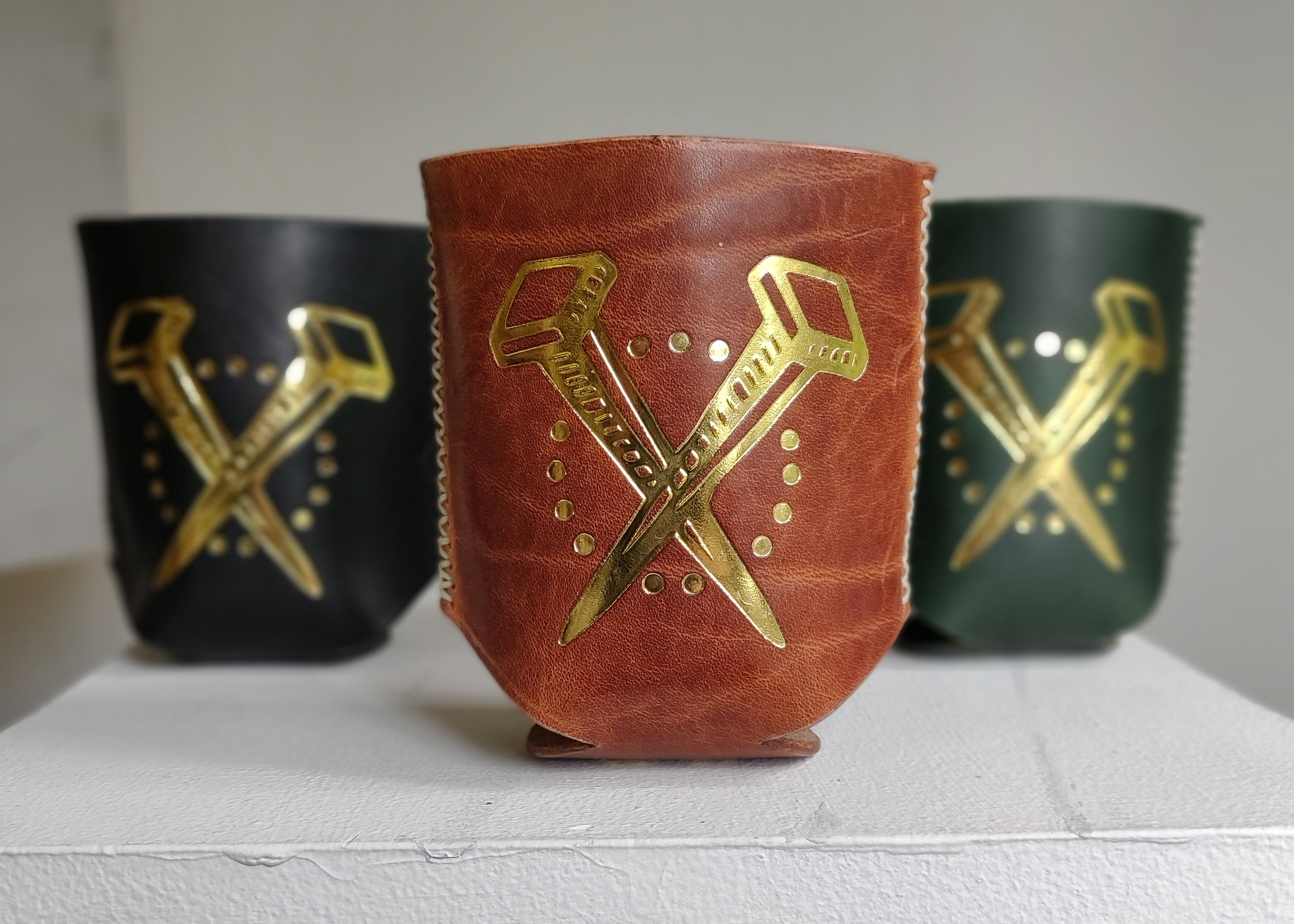 ALL-LEATHER KOOZIES (11-28-19 RESTOCK)