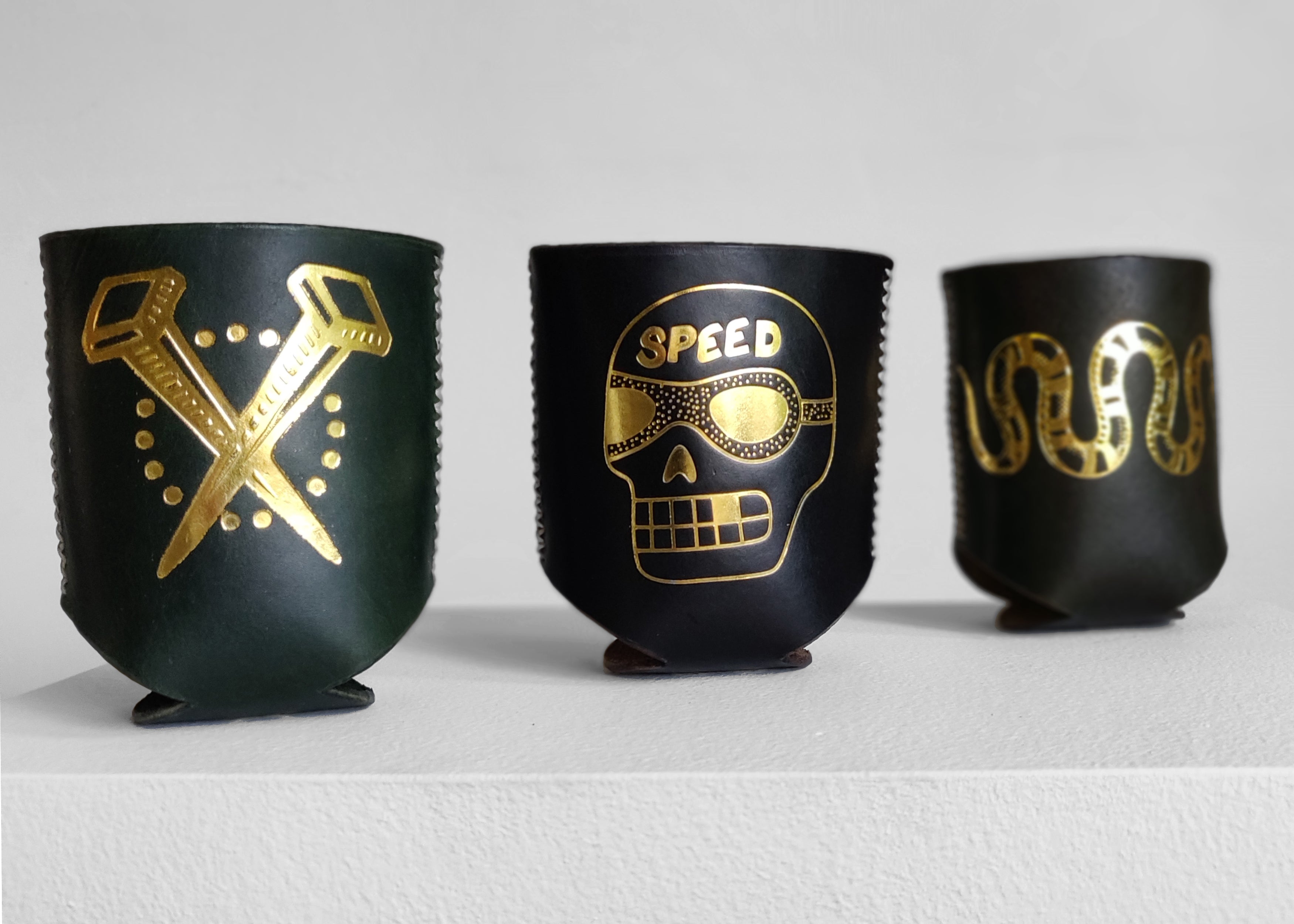 ALL-LEATHER KOOZIES (11-28-19 RESTOCK)