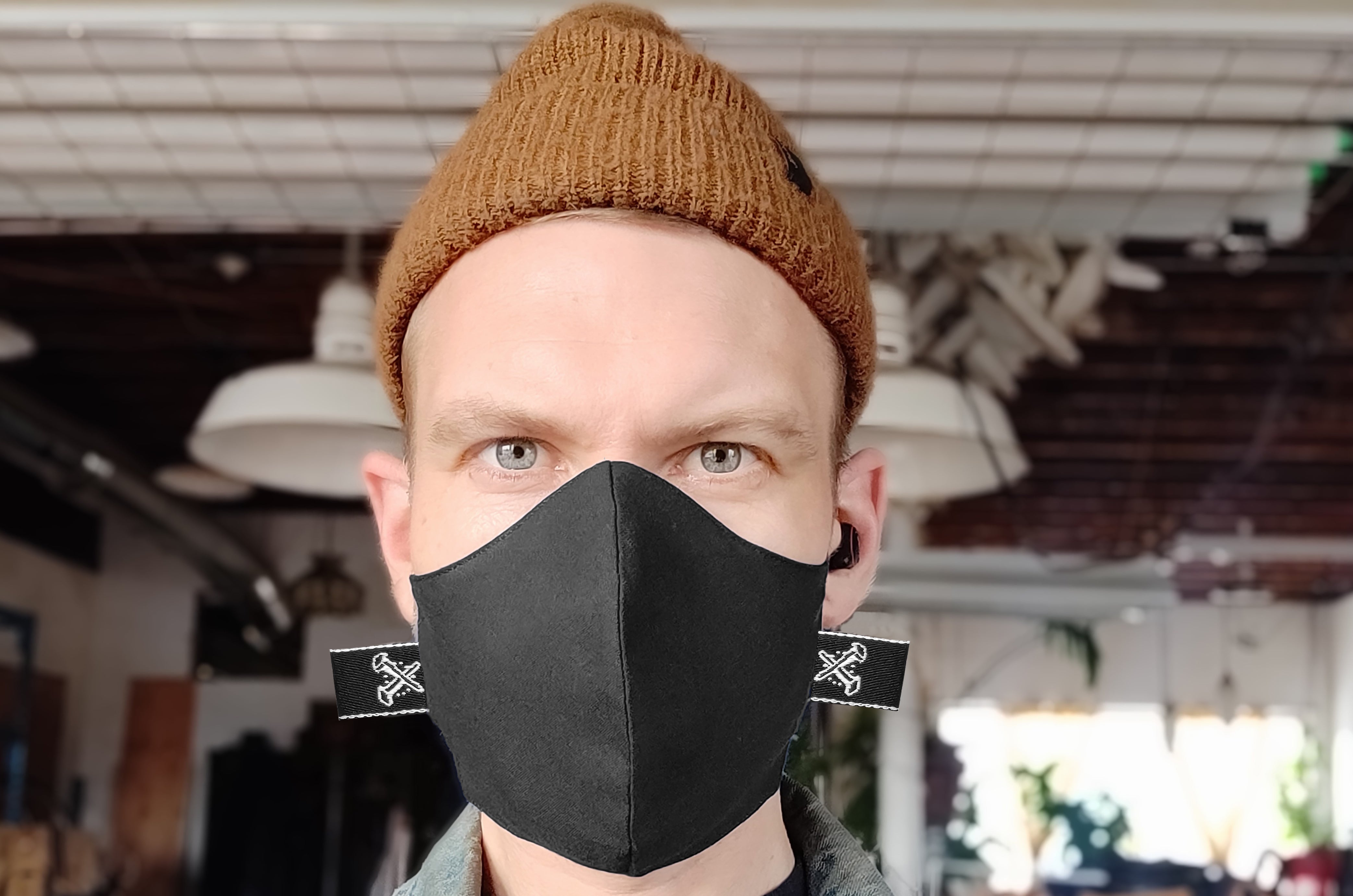 OG BLACK - ORIGINAL 3 Layer Cotton Mask w/ Filter